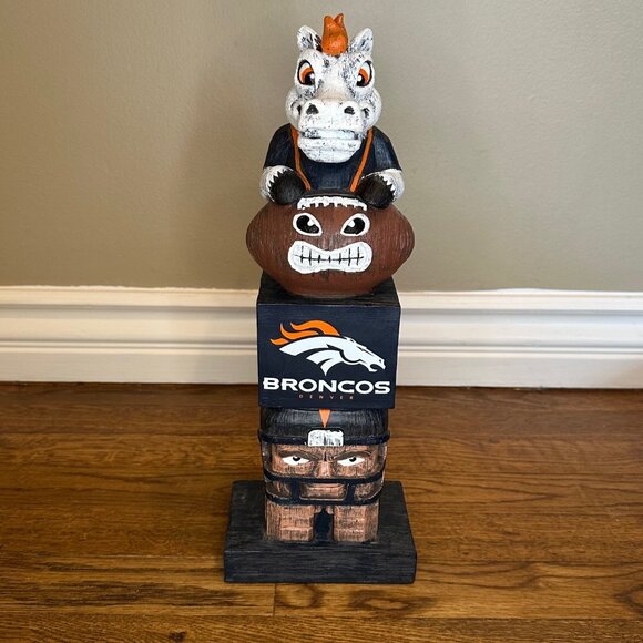 NFL Tiki Totem - Denver Broncos - Picture 1 of 7